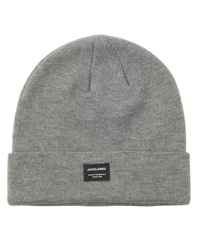 Jack & Jones - JACDna Beanie - Grey Melange